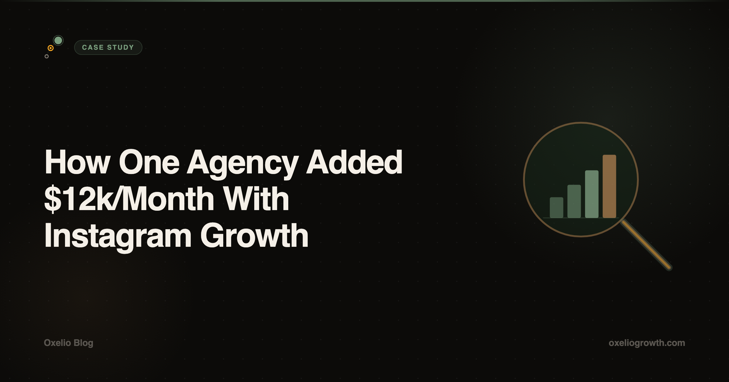How One Agency Added $12k/Month With Instagram Growth